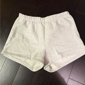 Aritzia Women's Light Gray Athletic Shorts